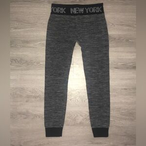 New York Women's Gray Leggings